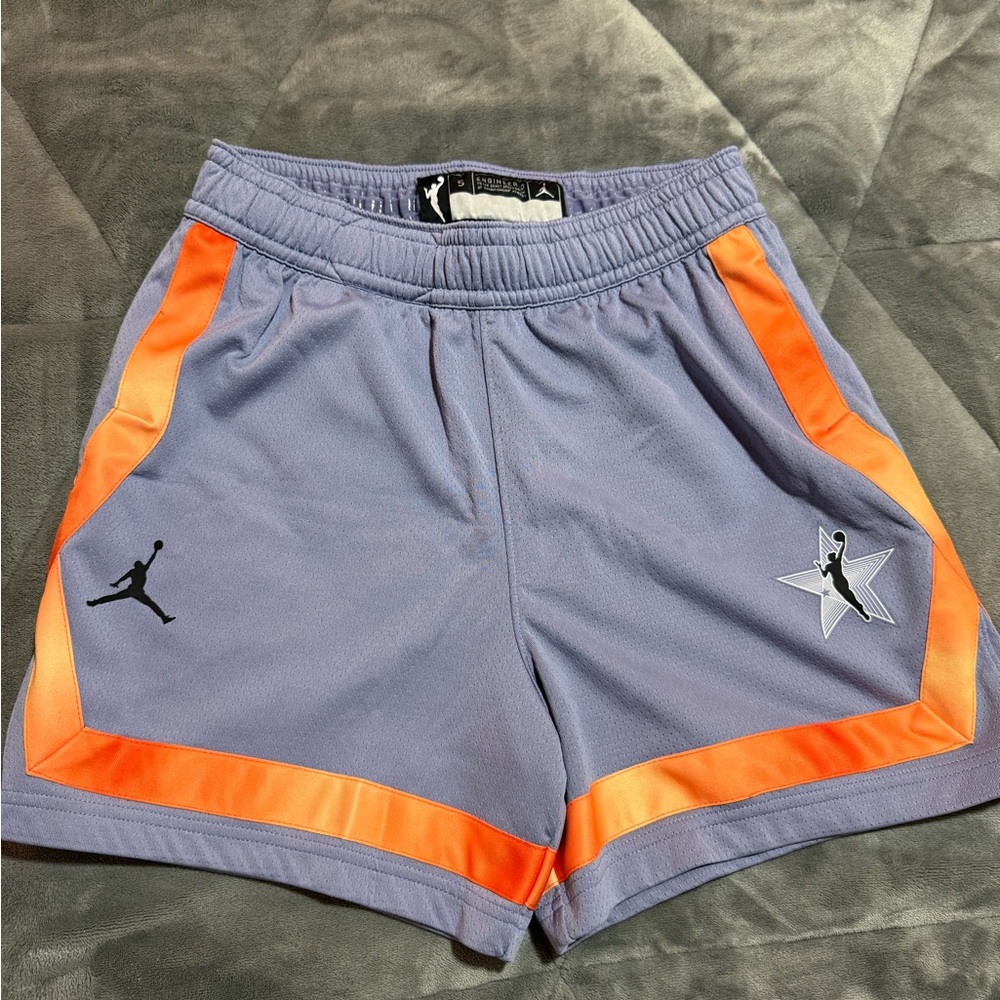 Nike Athletic Shorts in Gray and Orange
